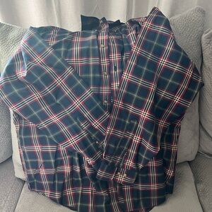 Brooks Brothers Long Sleeve Plaid Button-Down Shirt – Men’s XXL